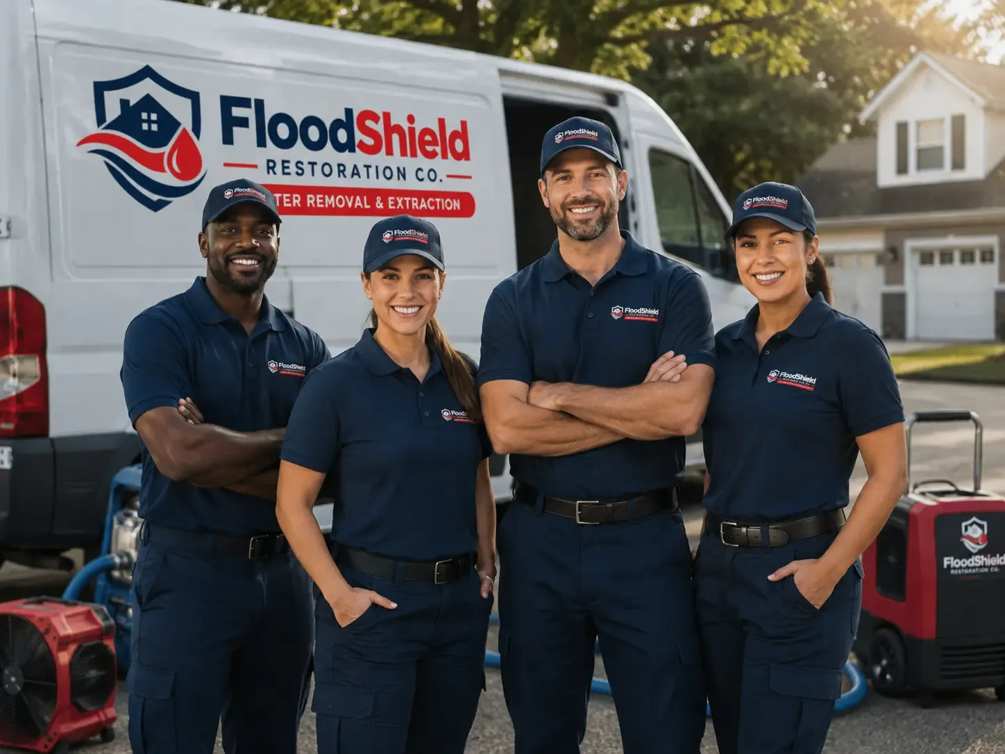 Flood Damage Restoration company in Pleasantville, OH