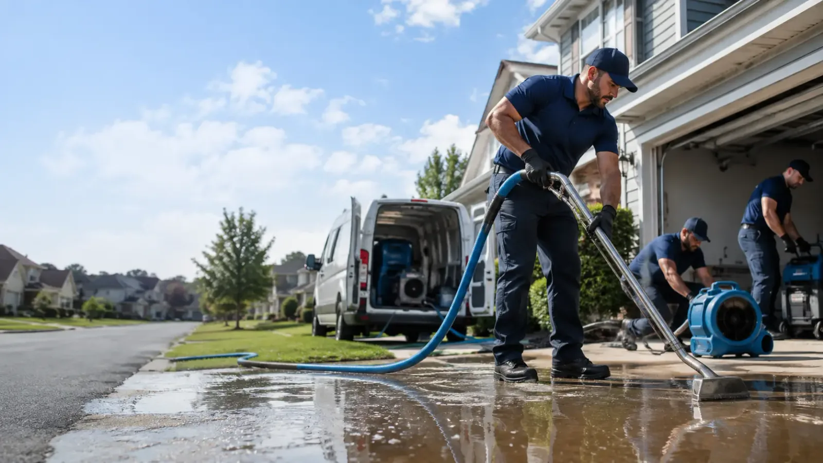 Flood Damage Restoration in Pleasantville, OH